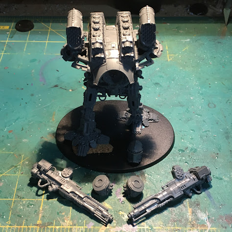 Warlord Titan for Adeptus Titanicus WIP