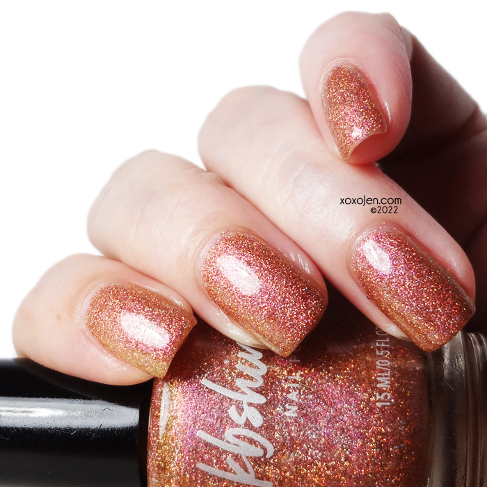 xoxoJen's swatch of KBShimmer: It's Under The Sauce