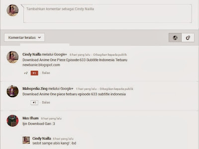 Cara Mudah Memasang Komentar Google + di Blog Kang Mundir