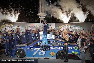 Furniture Row's Truex Jr. Wins in Kentucky - #NASCAR 