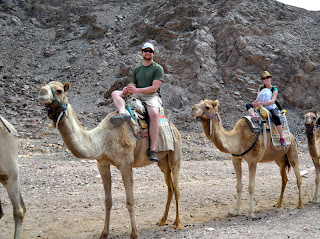 trek from camel ranch near eilat israel