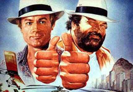 Agora voc vai poder ver e rever todos os filmes da dupla TERENCE HILL E BUD