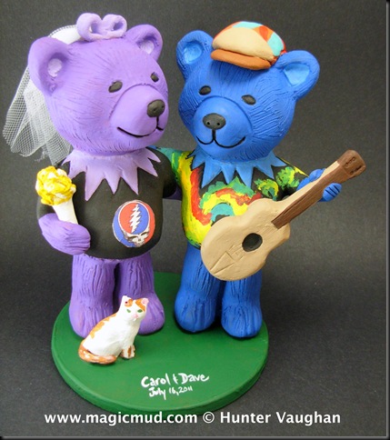 Grateful Deadheads Wedding Cake Topper You dont have to be a Greateful Dead 
