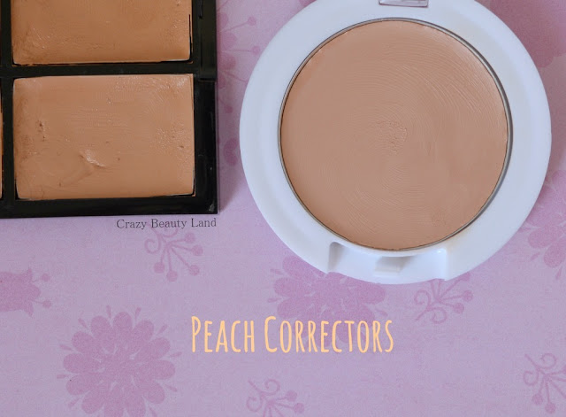 Different type of affordable peach color correctors in India 