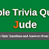 Bible Quiz Questions and Answers from Jude