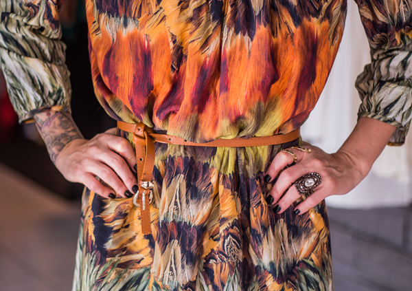 Look vestido curto estampado (2)