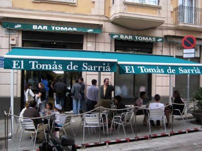 Bar el Tomás de Sarria de Barcelona