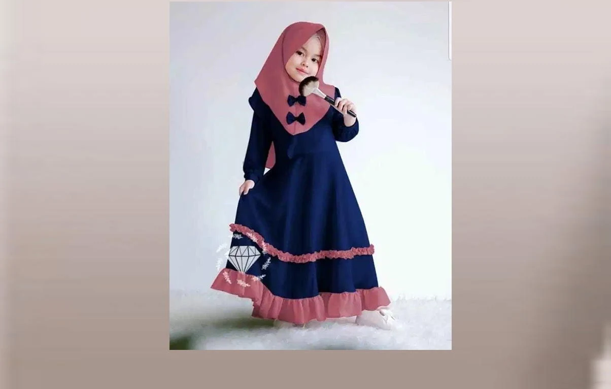 Model Gamis Anak Trendy Dan Chic Untuk Di Berbagai Moment - Baju muslim anak perempuan