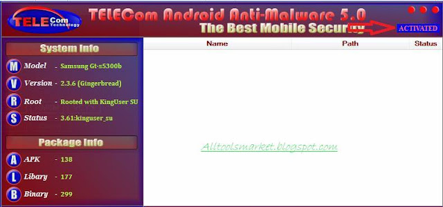 TELECom-Android-Anti-Malware-4.0.1/5.0-Crack-Free-Download