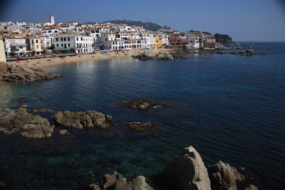 Calella de Palafrugell beach in La Costa Brava