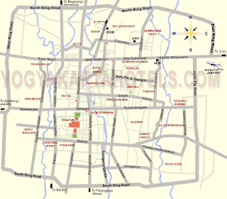 map of jogjakarta indonesia