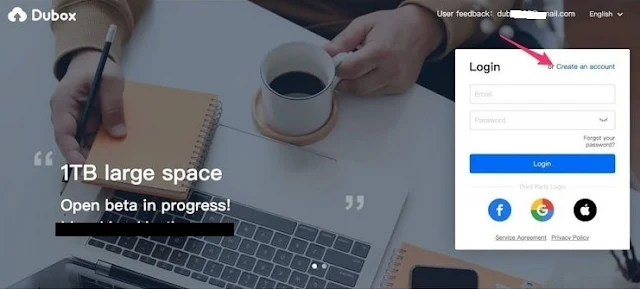 Miễn phí lưu trữ lên đến 1TB tại Dubox | Hướng dẫn đằng kí tài khoản lưu trữ 1TB