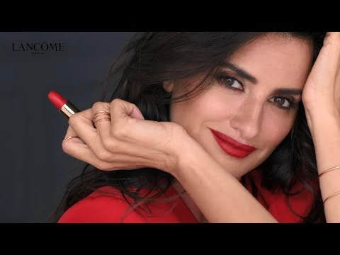 Conheça o batom L’Absolu Rouge Drama Matte Lancôme com Penelope Cruz