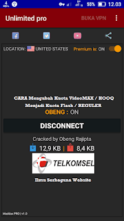 Cara Mengubah Kuota VideoMAX Telkomsel Menjadi Kuota Flash / Reguler