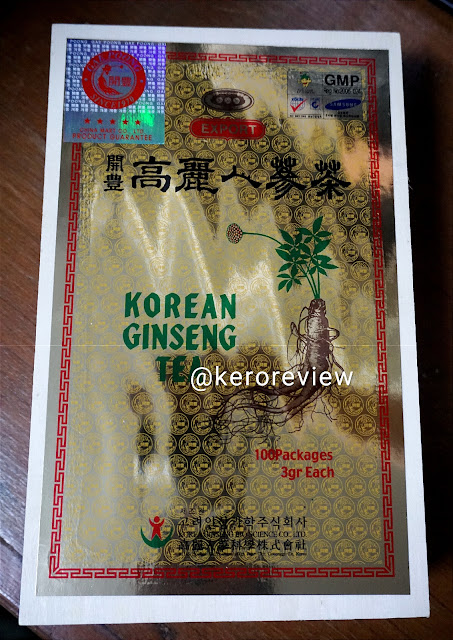 รีวิว เกปุง เครื่องดื่มโสมเกาหลี (CR) Review Korean Ginseng Tea, Gae Poong Brand.