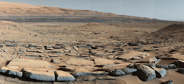 Rocks near Mount Sharp