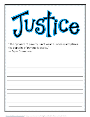 “The opposite of poverty is not wealth. In too many places, the opposite of poverty is justice.” — Bryan Stevenson