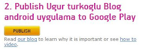 Blog android uygulama yapma 6