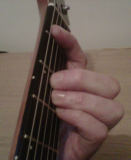 b flat major guitar chord