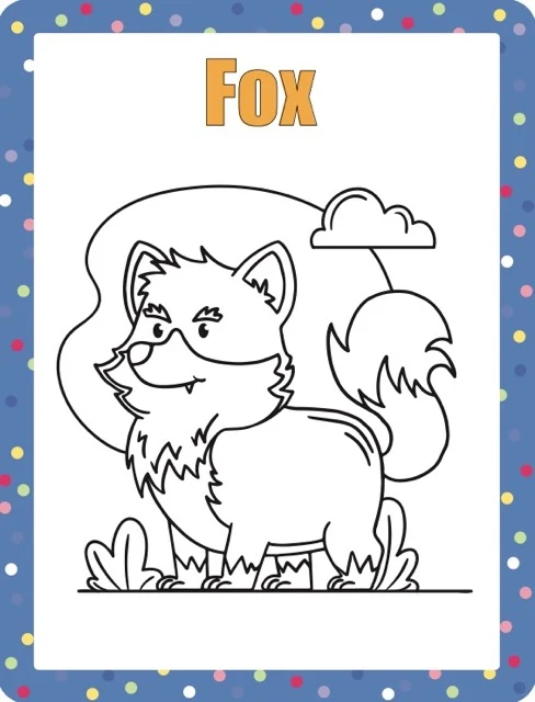 100 Animals to Color