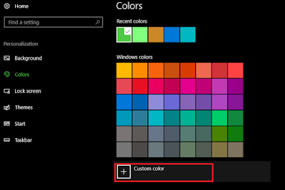 Cara Mengganti Warna Utama Pada Windows 10 4