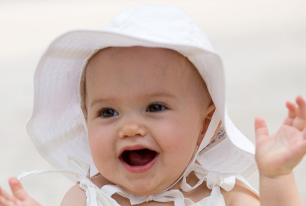 Baby Sun Hat Perfect Is Protection For Children Against The Sun.