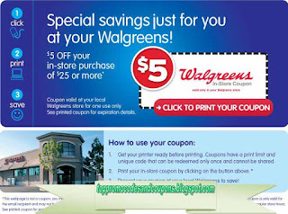 Free Printable Walgreens Coupons