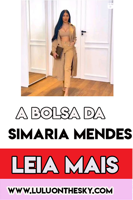 A bolsa de Simaria Mendes