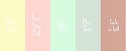 Inspirasi 33+ Palet Warna Pastel, Warna Jilbab