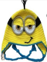 PATRON GRATIS GORRO MINION DE CROCHET