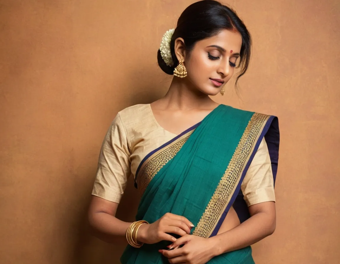 Modern Blouse Designs for Cotton Sarees