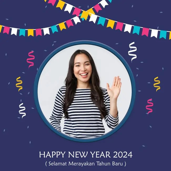 twibbon tahun baru 2024 gratis dan terbaru