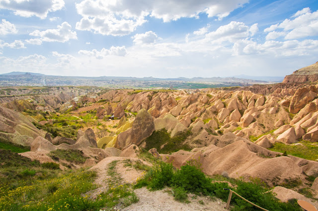 Kizilgukur seyir tepesi-Red/rose valley-Punto panoramico-Cappadocia