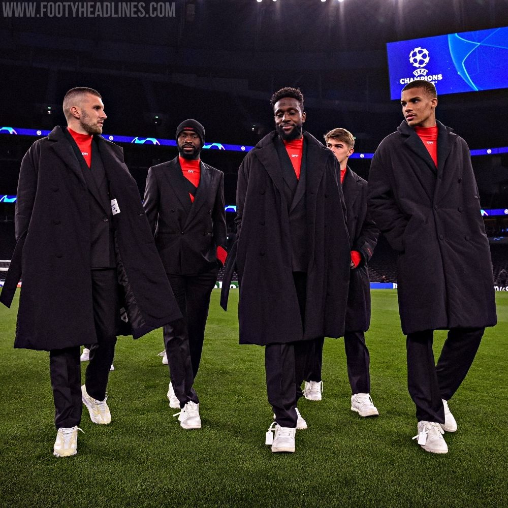 Off-White x AC Milan 2023 Pre-Game Collection - Suit Features