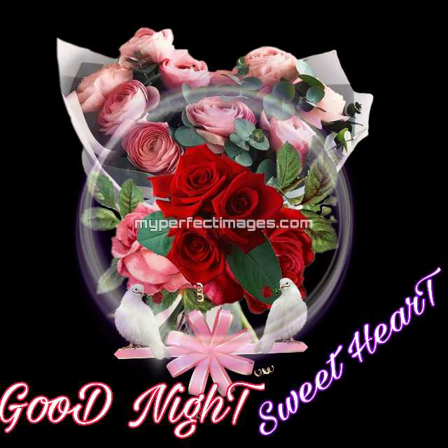 good night heart gif images download for whatsapp,