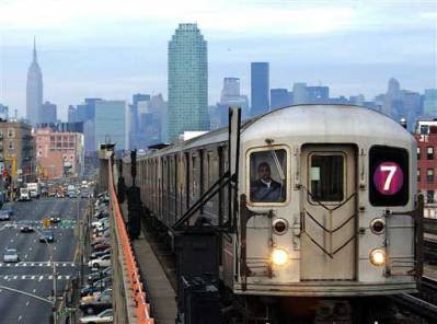 Line 7 New York Subway