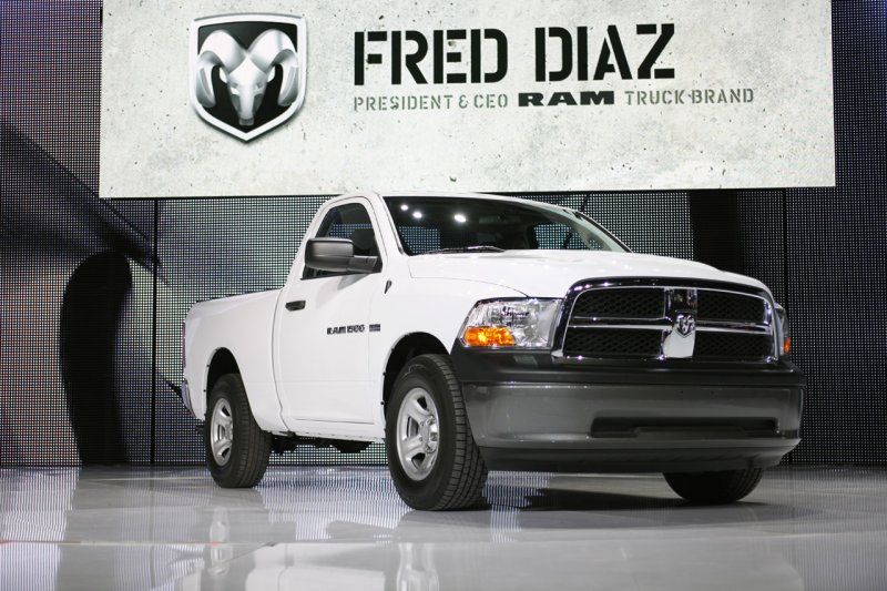 The new pickup Dodge Ram Truck show in Chicago Auto Show