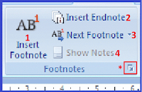 Tab Reference Ms Word 2007