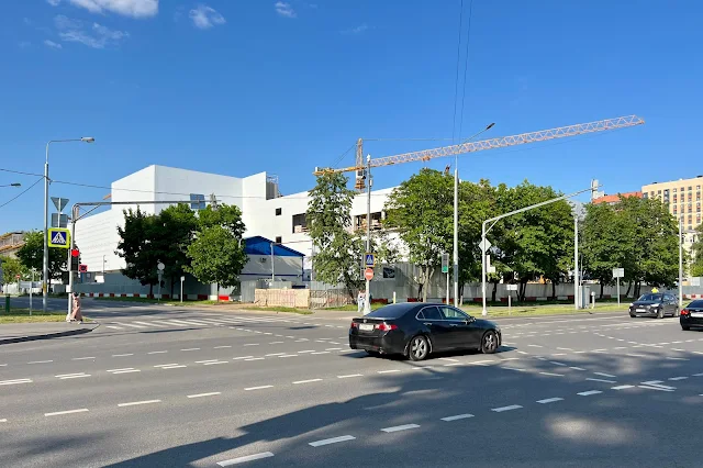 улица Юных Ленинцев, улица Маршала Чуйкова, строящийся многофункциональный центр «Кузьминки Молл»