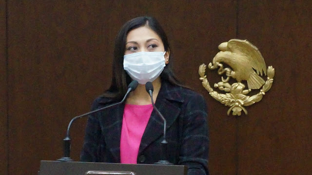 diputada de Morena, Fátima Perera Salazar. Foto Antonio Sánchez