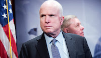 Sen. John McCain (R-Ariz.) says Republicans and Democrats need to work together to get to the bottom of Russia interference in the U.S. election. (Credit: Tom Williams/Getty Images) Click to Enlarge.