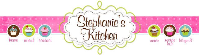 Stephanies Kitchen Blog Design