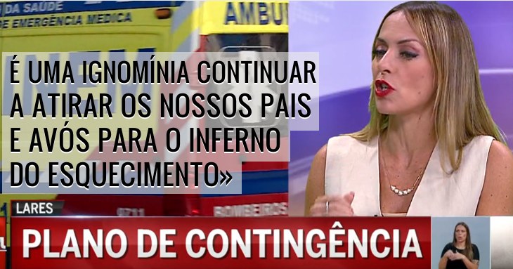 É uma ignomínia continuar a atirar os nossos pais e avós para o inferno do esquecimento.