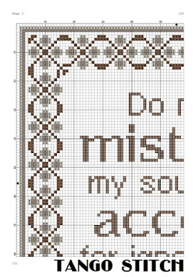 Do not mistake my southern accent funny sarcastic cross stitch - Tango Stitch