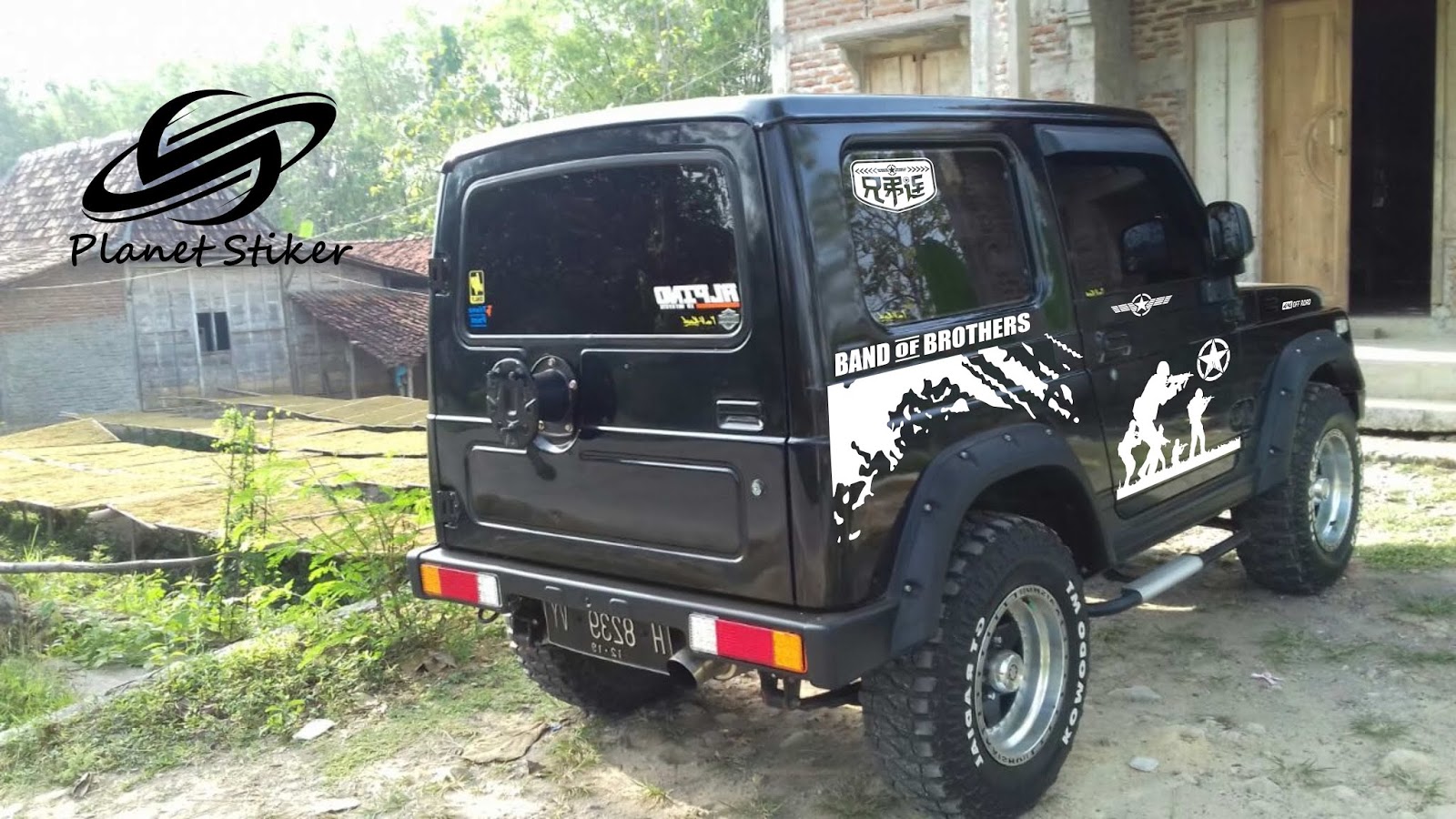 Koleksi Cutting Sticker Mobil Jeep 2020 2021 Aliranmodif