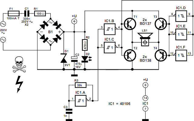 How to Make an Ultrasonic Cats and Dogs Repeller Circuit Project