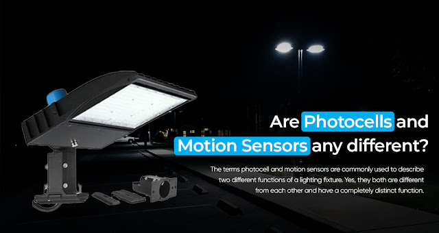 Are Photocells and Motion Sensors different from each other
