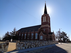 Sacred Heart of Mary Church in Windthorst, Kansas