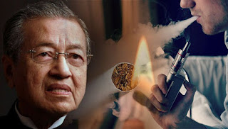 Rokok dan vape sama berbahaya-Tun M