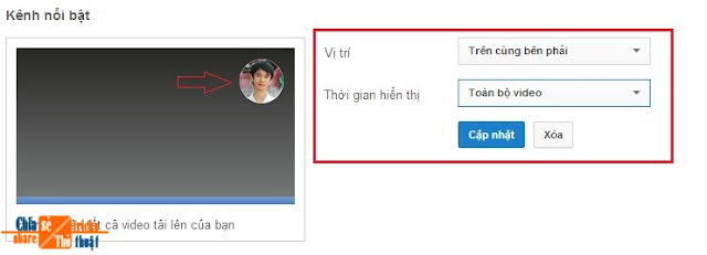 Thủ thuật Cách chèn logo và hình ảnh lên video Youtube